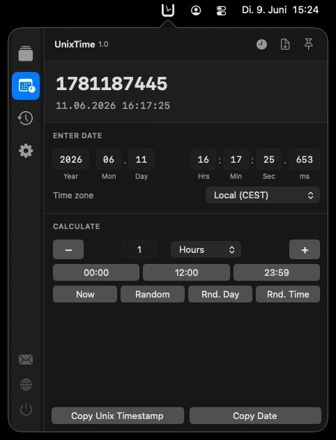 Date & Time Generator